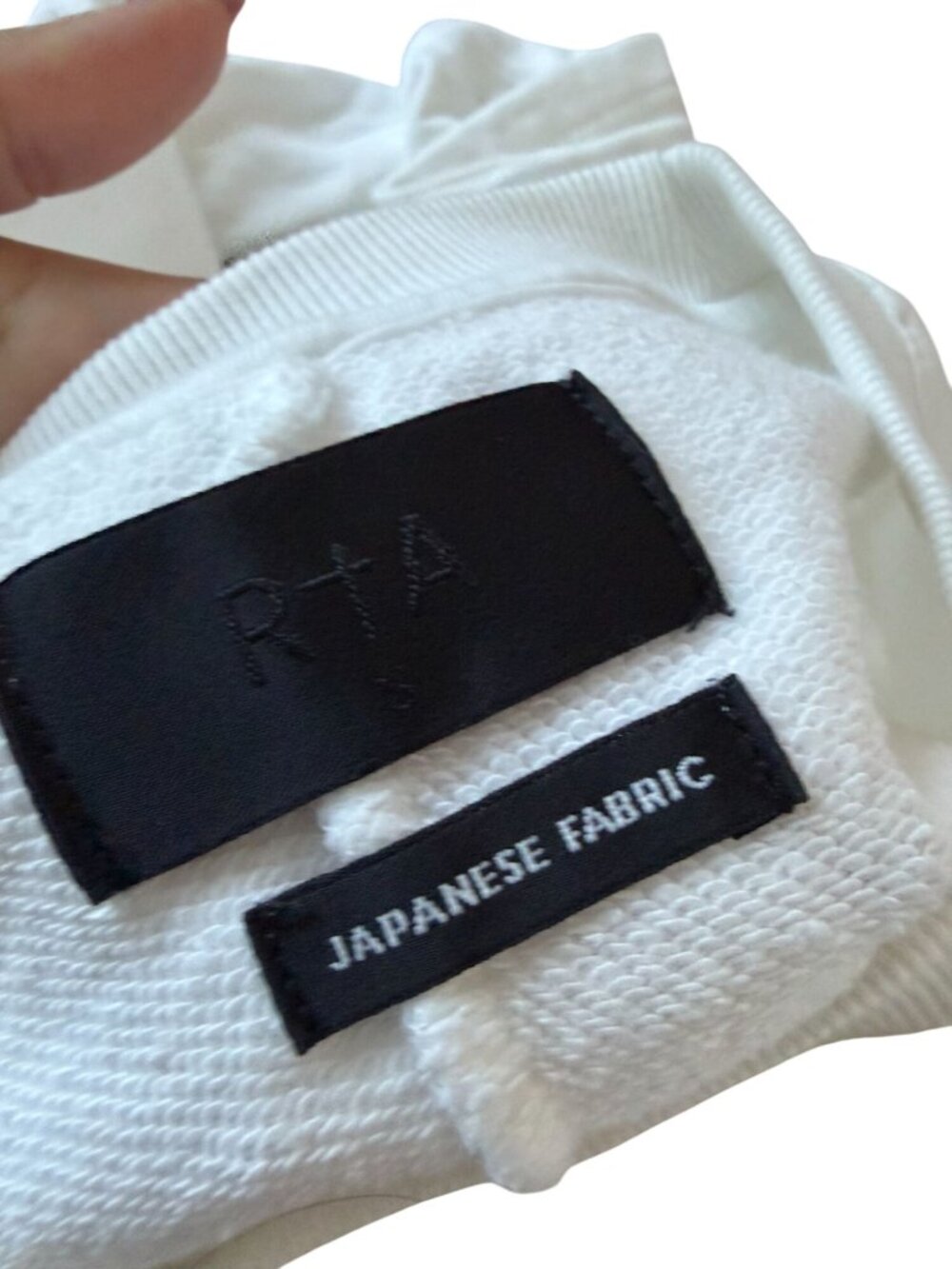 R&A Japan White Sweatshirt Dress Size Small - Picture 5 of 5